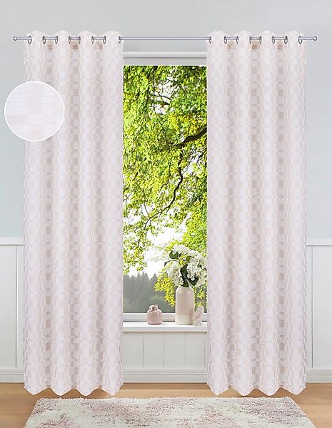 Leonique Gardine "Amani" Ösen 1 Stk. tlg. günstig online kaufen