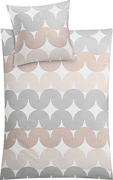 Kleine Wolke Bettwäsche "Cascade" 2 Stk. tlg. grafisches Design günstig online kaufen