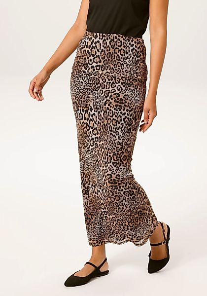Aniston CASUAL Maxirock im trendigen Leoprint - NEUE KOLLEKTION günstig online kaufen