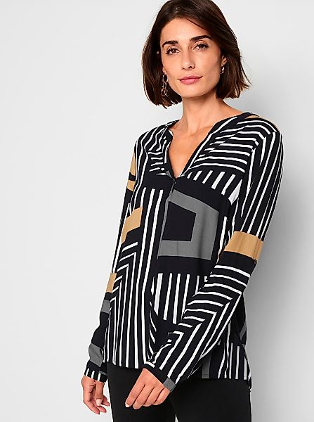 Witt Klassische Bluse Druckbluse günstig online kaufen
