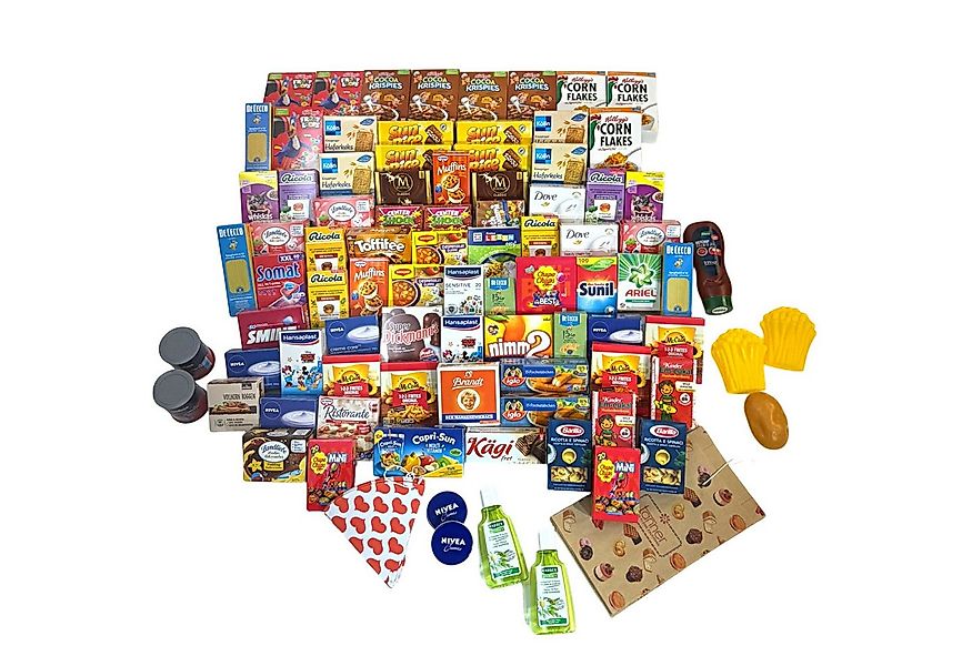 TikTakToo Kaufladensortiment Miniatur Faltschachteln für Kaufladen Zubehör, günstig online kaufen