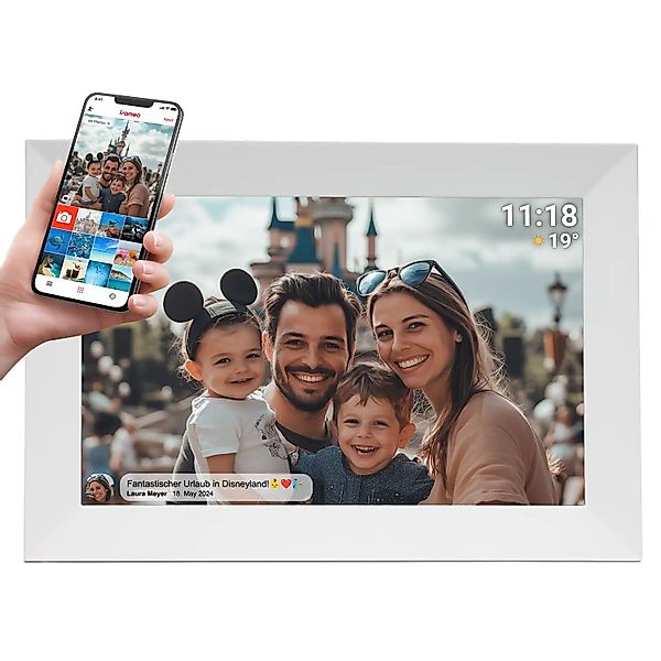 Denver Frameo PFF-1024 Digitaler Bilderrahmen (16 günstig online kaufen
