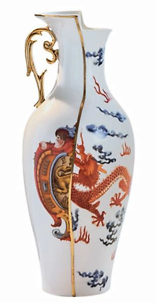 Vase Hybrid - Adelma keramik bunt - Seletti - Bunt günstig online kaufen