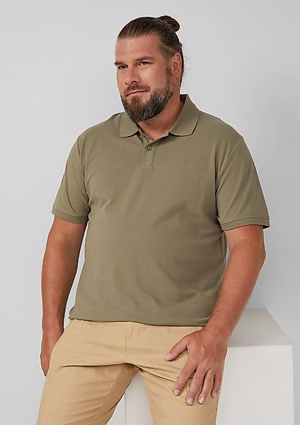 s.Oliver Kurzarmshirt Poloshirt aus Baumwollpiqué günstig online kaufen