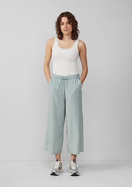 QS 7/8-Hose Culotte aus Viskose Gummizug günstig online kaufen