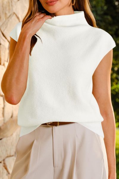 Arach&Cloz Pullunder Arach&Cloz Damen Pulloverweste Strickpullover günstig online kaufen