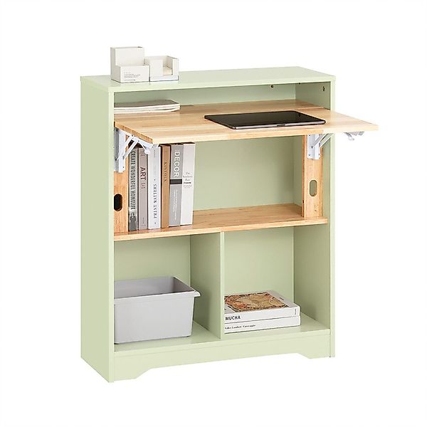 SoBuy Klapptisch FWT104, mit Regalböden, Computertisch günstig online kaufen