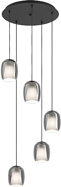 EGLO Hängeleuchte »CIAMPINO Pendellampe - Stahl - E27 - 5X28W - IP20« E27 1 günstig online kaufen