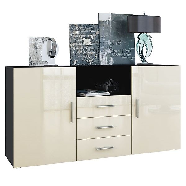 Vladon Sideboard Skadu (Kommode, mit 2 günstig online kaufen