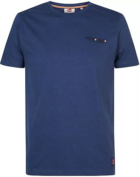 Petrol T Shirt Druck Navy - Größe XXL günstig online kaufen