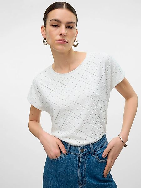 Vero Moda Kurzarmshirt "VMTASSA SS TOP JRS GA" günstig online kaufen