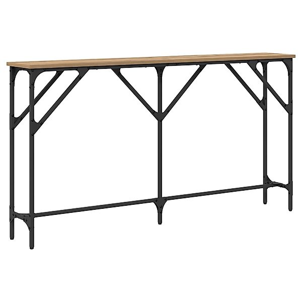 vidaXL Beistelltisch Konsolentisch Artisan Eiche 140x23x75 günstig online kaufen