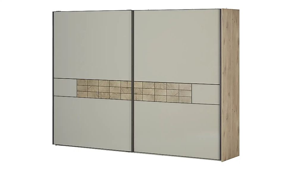 Schwebetürenschrank  Treviso ¦ beige ¦ Maße (cm): B: 250 H: 217 T: 67.0 Sch günstig online kaufen