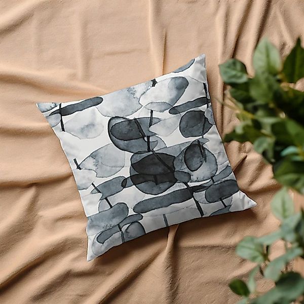 Bruno Banani Dekokissen »Eukalyptus - Kissenhülle - Kissenbezug«, (1 St.), günstig online kaufen