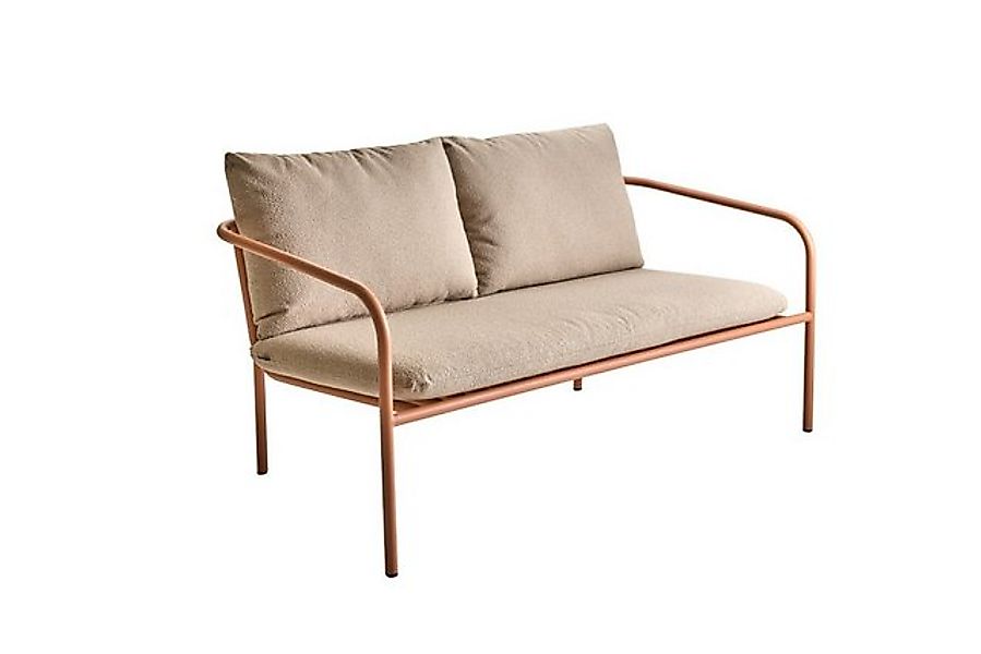 Brafab Gartensofa Bendt mit Kissen, Peach, inkl. Kissen günstig online kaufen