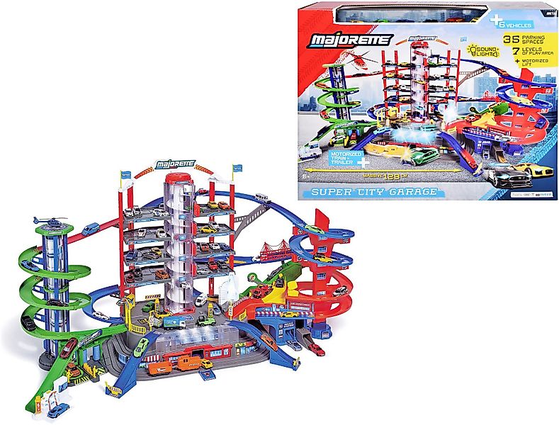 majORETTE Spiel-Parkhaus City Garage, mit Licht günstig online kaufen