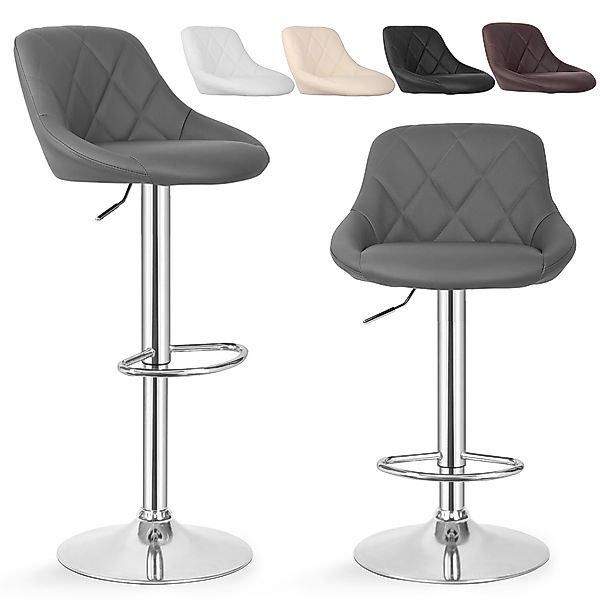MIADOMODO Barhocker Barstuhl 2er Set mit günstig online kaufen