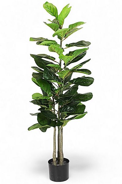 Kunstpflanze KP392 künstliche Pflanze Zimmerpflanze Dekoration Ficus Lyrata günstig online kaufen