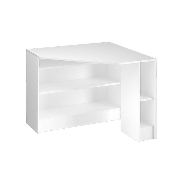 Vicco Eckschreibtisch Alvaro, Weiß, 94 x 94 cm günstig online kaufen
