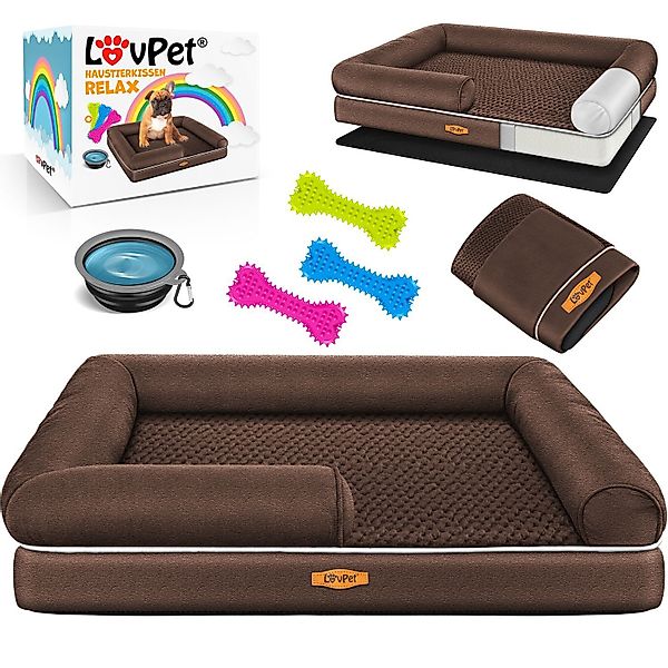 Lovpet Tierbett, Orthopädisches Hundebett Hundekissen Hundekorb günstig online kaufen