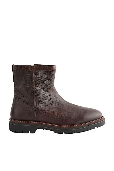 Next Schlupfstiefel aus Leder Stiefelette (1-tlg) günstig online kaufen