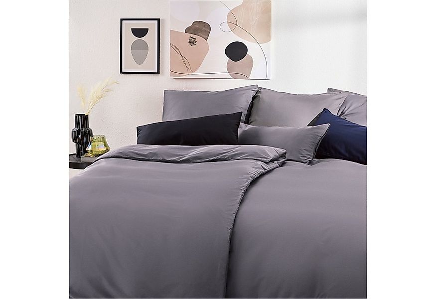 Blumtal Bettwäsche Premium Oeko Tex Zertifizierte Satin Bettwäsche, Mako-Sa günstig online kaufen