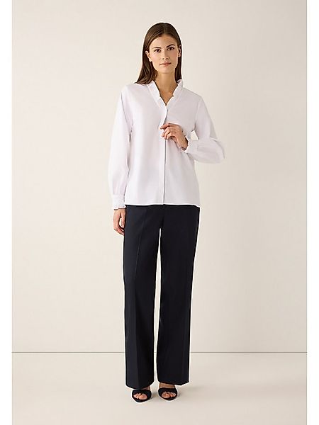 MORE&MORE Anzughose weite Anzughose mit Struktur günstig online kaufen