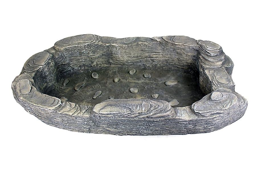 Arnusa Fertigteich kleiner Gartenteich Teich Becken in Fels Optik Bachlaufb günstig online kaufen