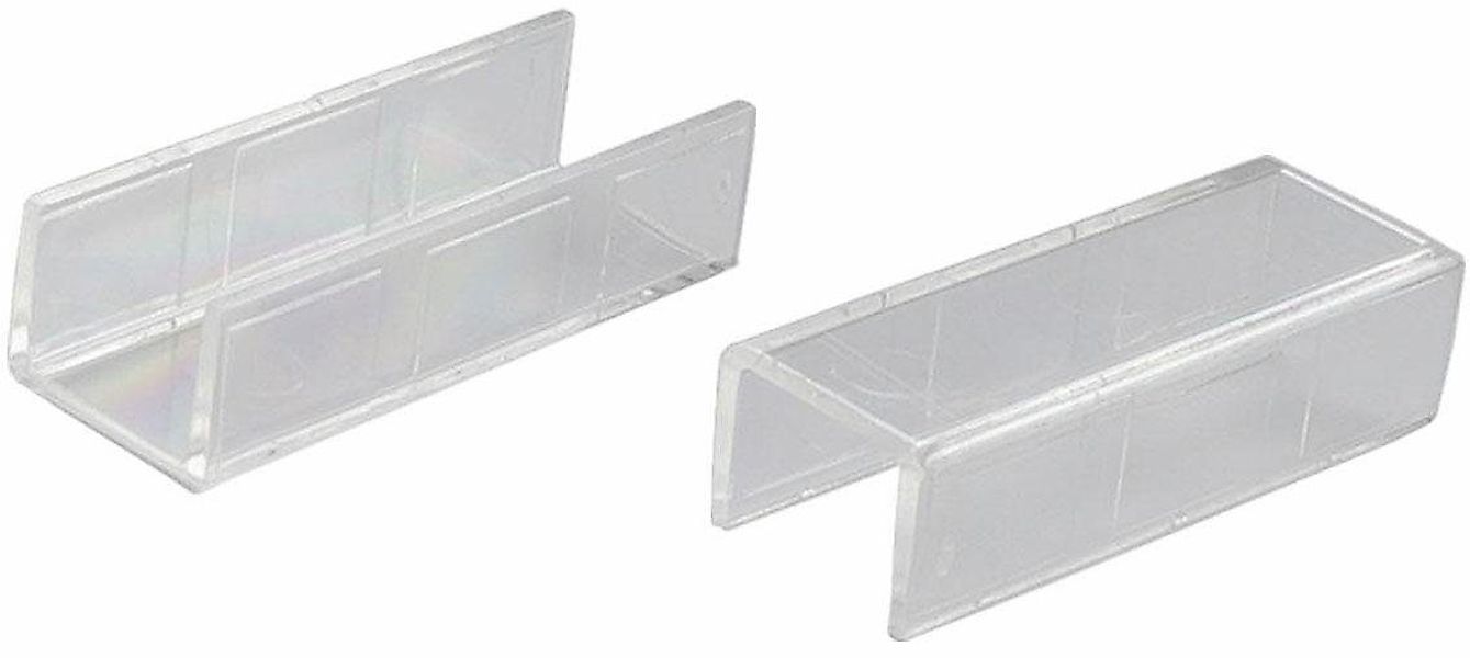 Liedeco Sichtschutzbefestigungen Zubehör-Set Verbinder für 1-3-laüfige günstig online kaufen