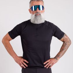 Alpensattel Radtrikot Halfzip Sportlicher Schnitt – günstig online kaufen