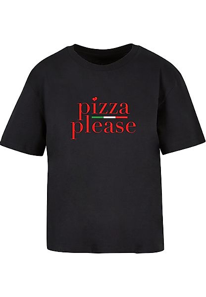 Miss Tee T-Shirt "Miss Tee Damen Pizza Please Tee" 1 Stk. günstig online kaufen