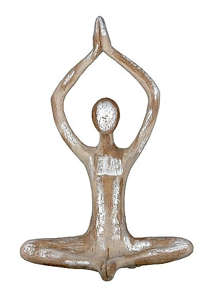 GILDE Dekoobjekt Dekofigur Namaste Yoga Frau günstig online kaufen