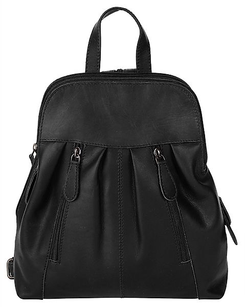 Cluty Cityrucksack, echt Leder günstig online kaufen