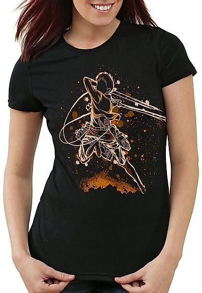 style3 T-Shirt Shiganshina Defence japan anime AoT Titan on Attack günstig online kaufen