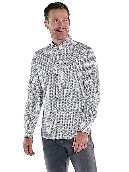 Engbers Langarmhemd Herren Hemd langarm, Saphirblau günstig online kaufen