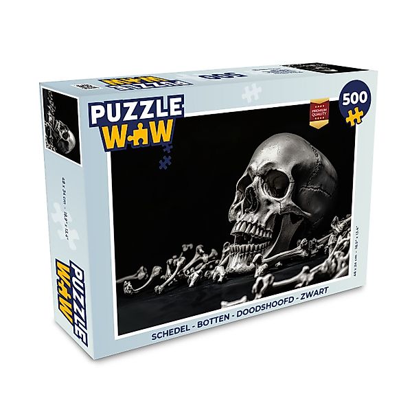 MuchoWow Puzzle Totenkopf - Knochen - günstig online kaufen