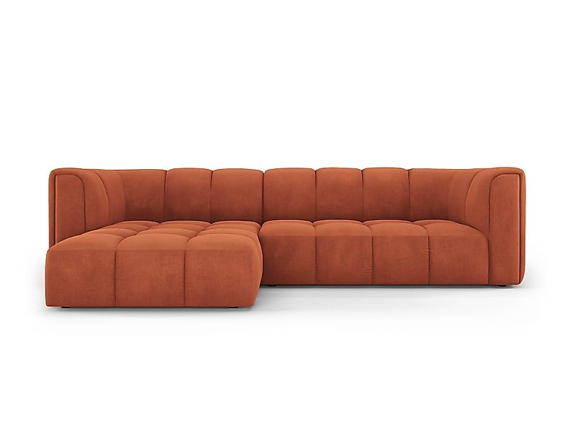 Milo Casa | Ecksofa Francesca Chenille links 3-Sitzer günstig online kaufen