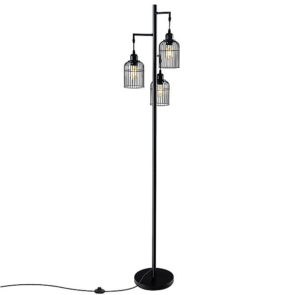 COSTWAY Stehlampe, 169 cm, mit 3 günstig online kaufen