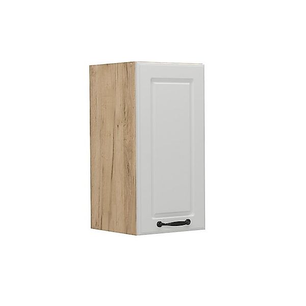 Vicco Hängeschrank R-Line, Weiß Landhaus/Goldkraft Eiche, günstig online kaufen