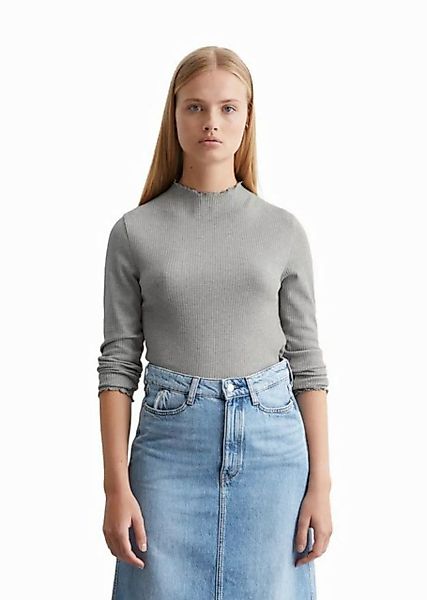 Marc O'Polo DENIM Langarmshirt aus Organic Cotton-Stretch-Jersey günstig online kaufen