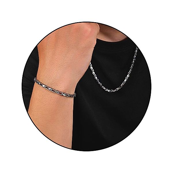 GOLDKLEIN Ketten und Armband Set Edelstahl günstig online kaufen