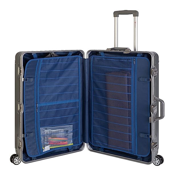Travelhouse Trolleyset London, 4 Rollen, (3 tlg), TSA Zahlenschloss Alu-Rah günstig online kaufen