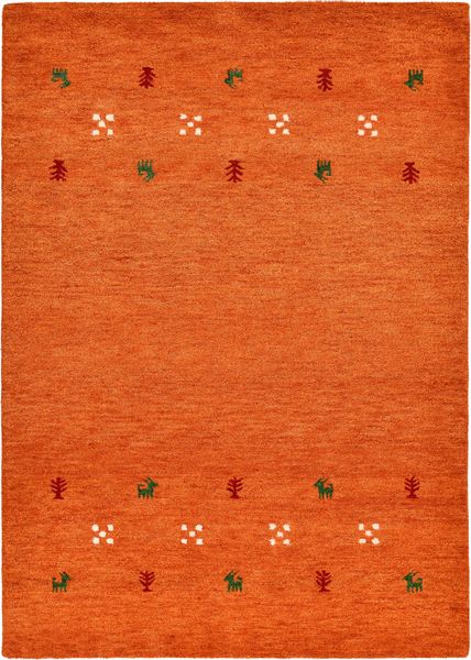 THEKO Wollteppich "Gabbeh Motiv, Handweb Teppich, Tiermotiv, reine Wolle, h günstig online kaufen
