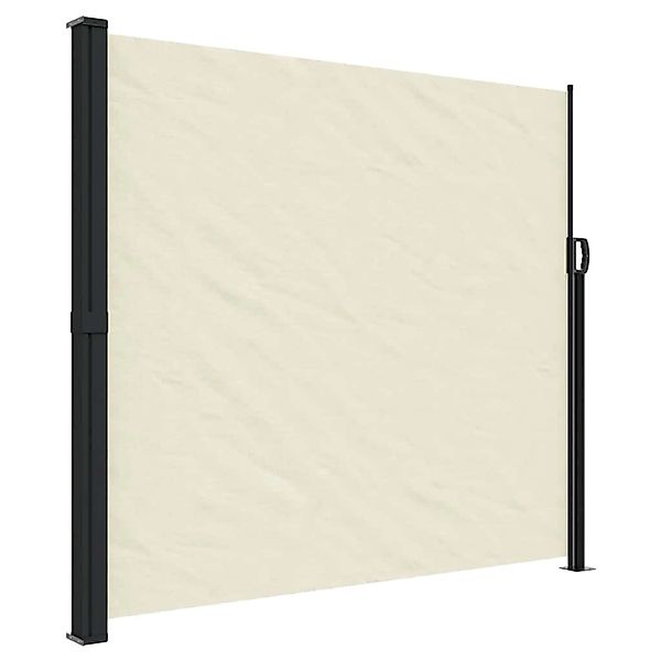 furnicato Seitenmarkise Ausziehbar Creme 180x500 cm günstig online kaufen