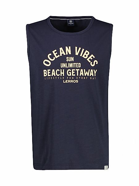 LERROS Muskelshirt "LERROS Print-Tanktop in Großen Größen" günstig online kaufen