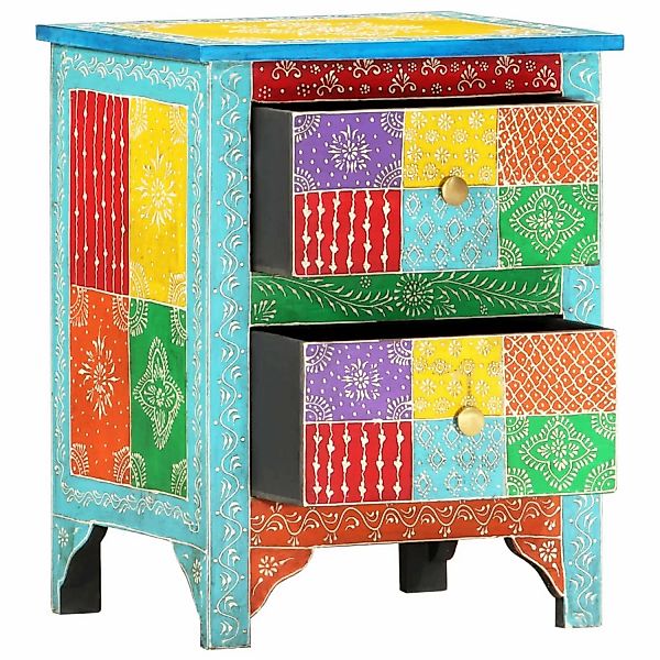 vidaXL Nachttisch Handbemalter Nachttisch 40×30×50 cm günstig online kaufen