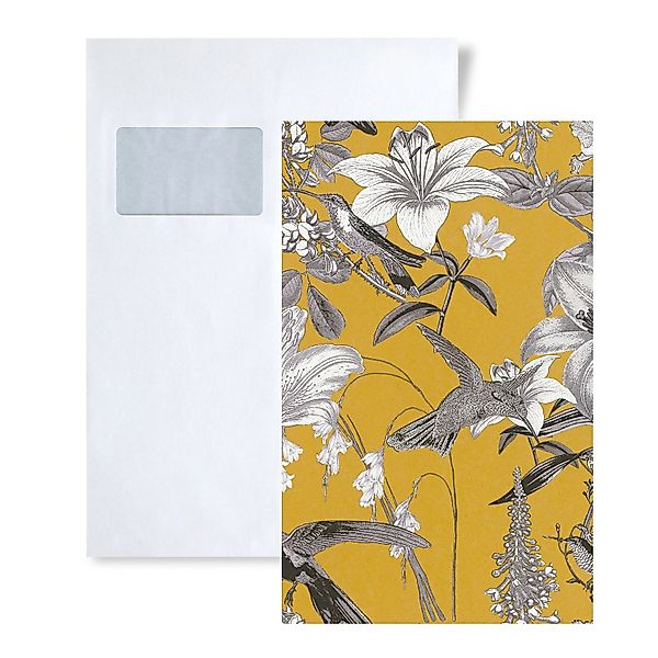 PROFHOME 1 MUSTERSTÜCK S-377013-GU DIN A4 MUSTER der Kolibri Tapete günstig online kaufen