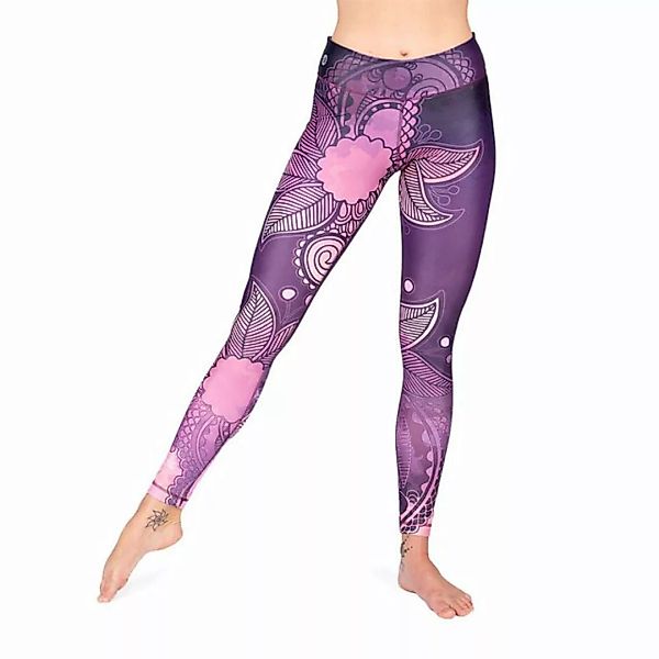 Niyama Yogaleggings Yoga Leggings Purple Blossom (Standard, 1-tlg) günstig online kaufen