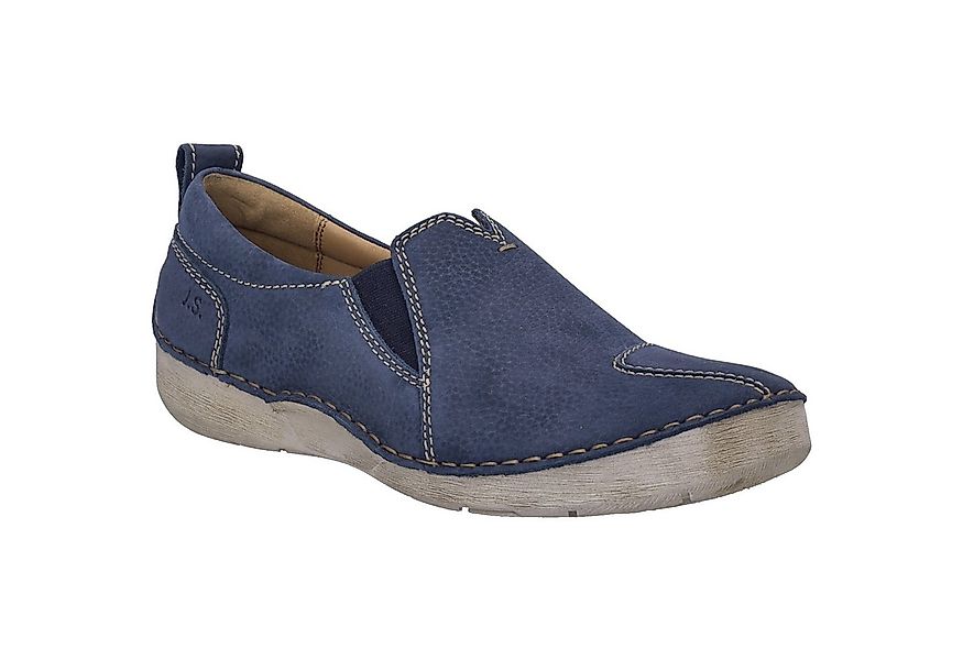 Josef Seibel Fergey 49, blau Schnürschuh günstig online kaufen