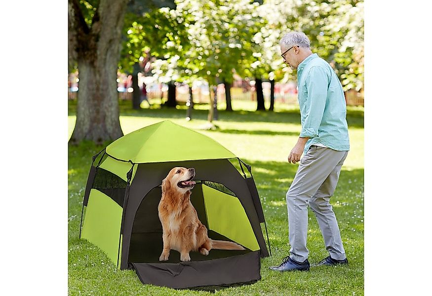 PawHut Hundehütte Haustierzelt, Hundezelt, Katzenhaus im Freien, für Garten günstig online kaufen